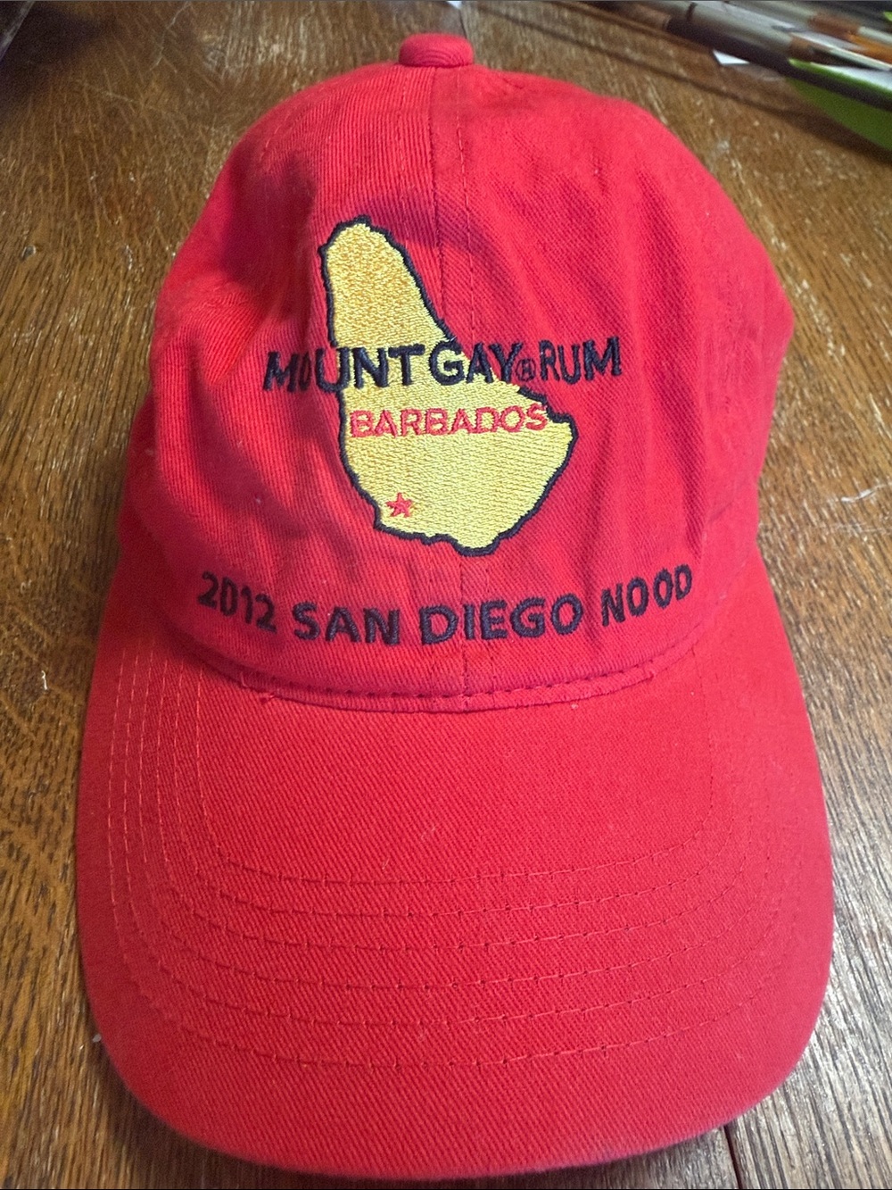 Mount Gay Barbados Rum Red Hat San Diego Nood 2012